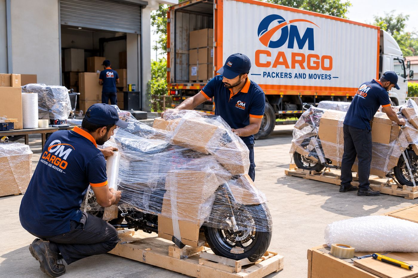 OM Cargo Packers and Movers work photo 5