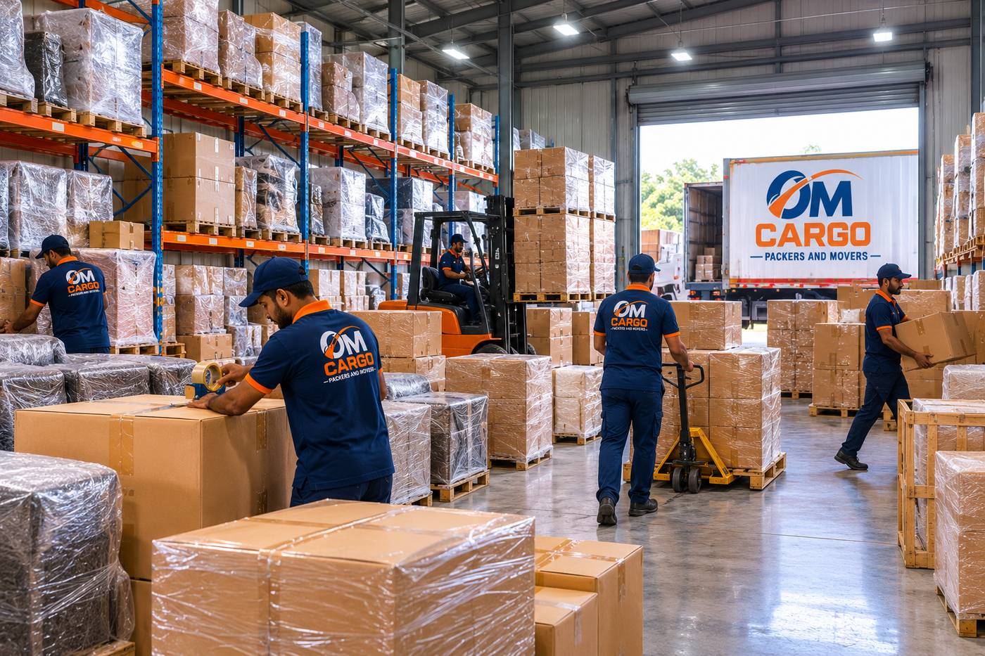 OM Cargo Packers and Movers work photo 3